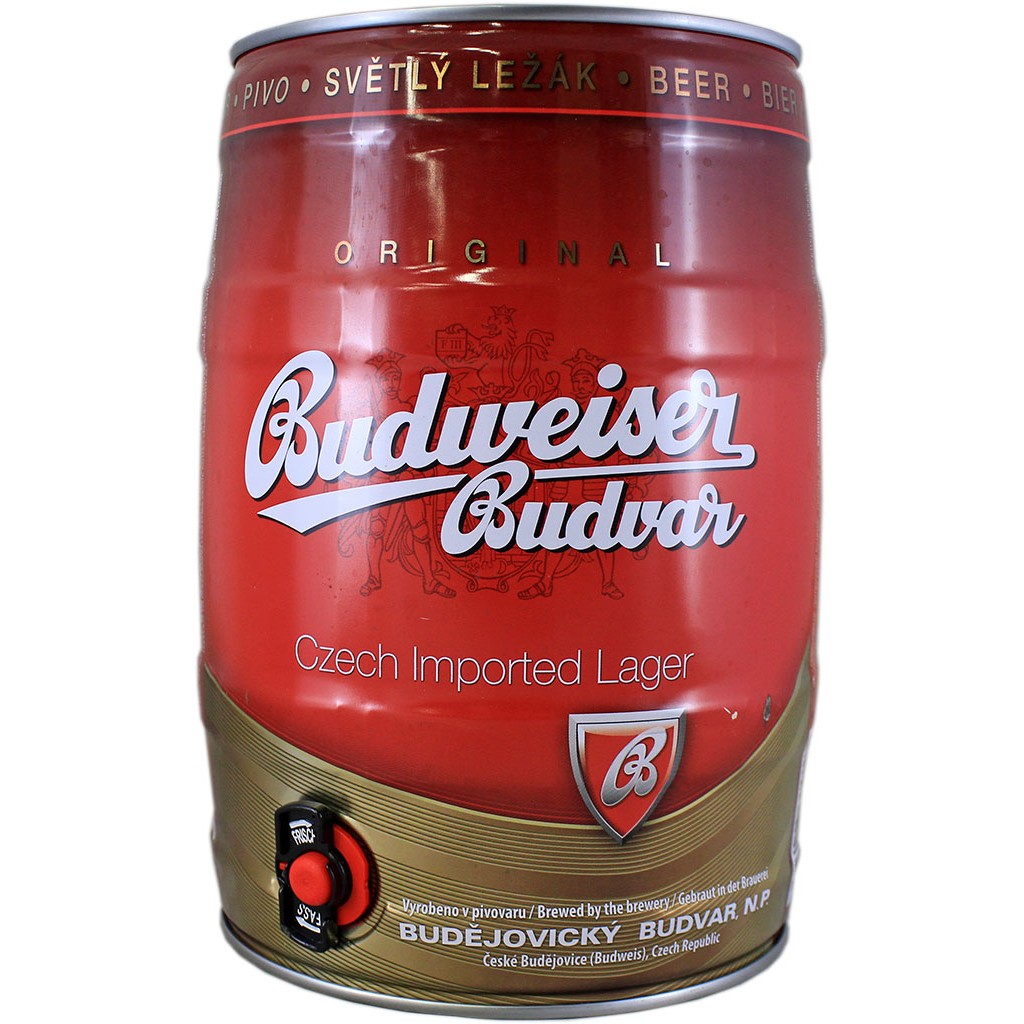 Fût 5L Budweiser Budvar