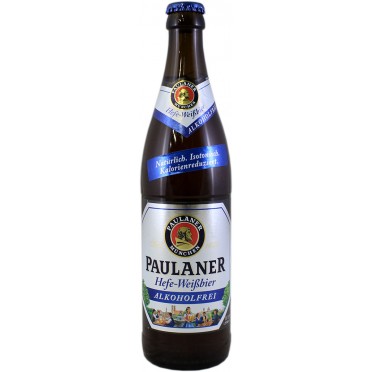 Canette Paulaner Hefe Weissbier sans alcool 50cl