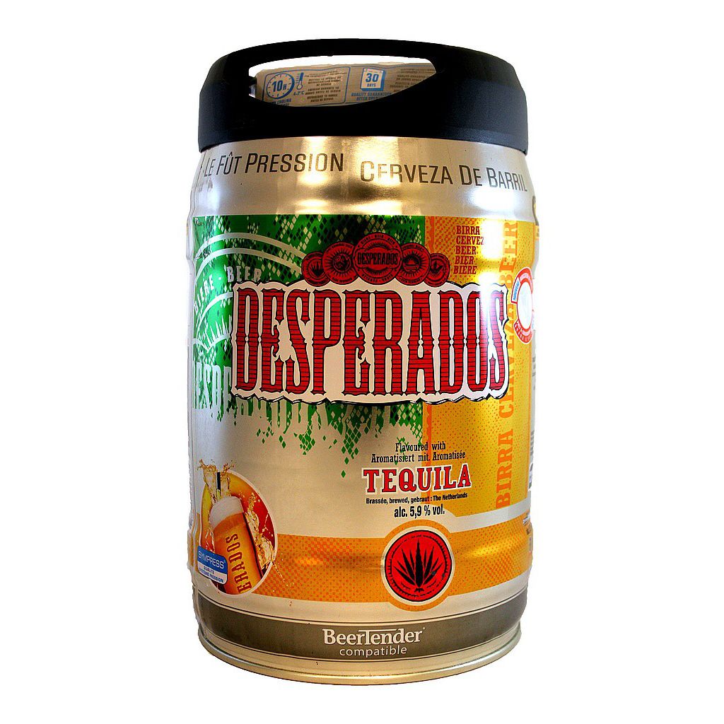 Desperados en fûts de 5 Litres 5.9°