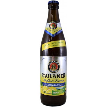 Canette Paulaner Hefe Weissbier sans alcool 50cl