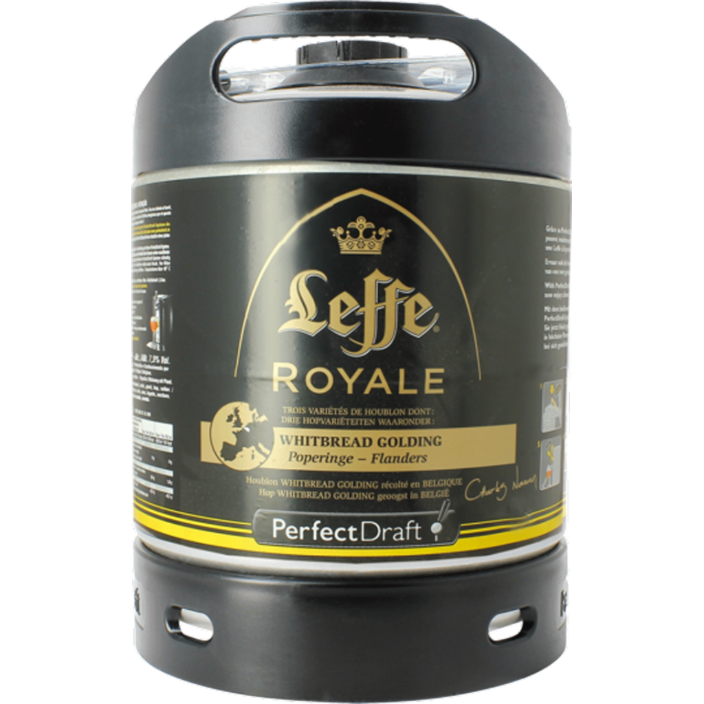 Fût Bière Perfectdraft 6L Leffe Royale - Bière Discount