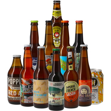 Assortiment 12 bières exclusives