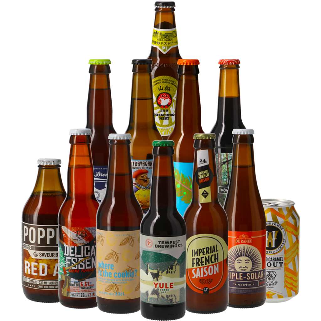 Assortiment 12 bières exclusives