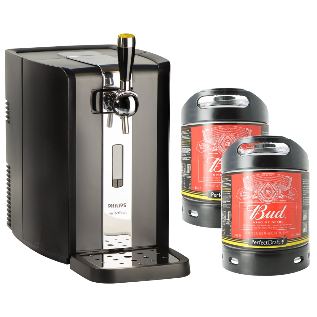 Tireuse à bière Philips Perfectdraft HD3620 et deux futs Bud