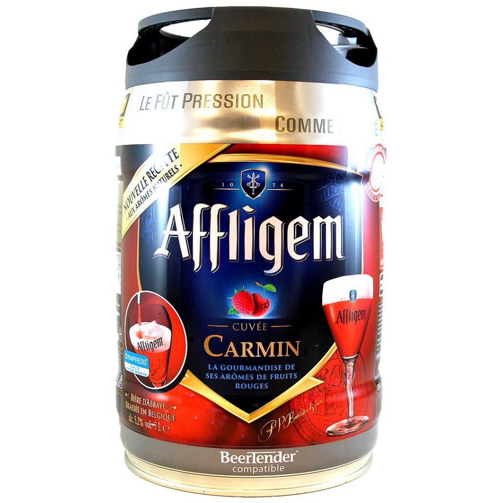 Affligem - Pack de 2 Fûts 5L - Bières Pression Affligem Fruits