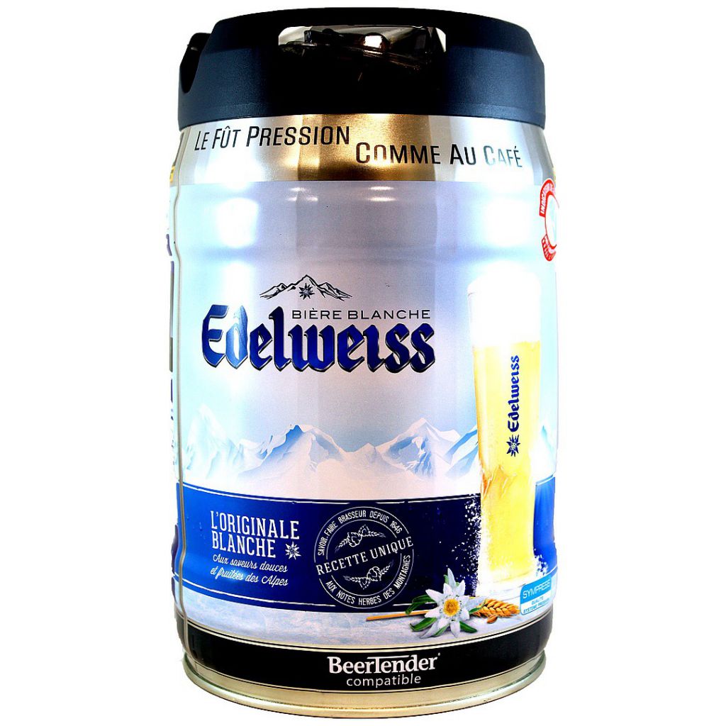 Cristal Alken, bière belge, fût beertender 5 litres, biere