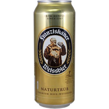 Canette Franziskaner Weissbier  50cl