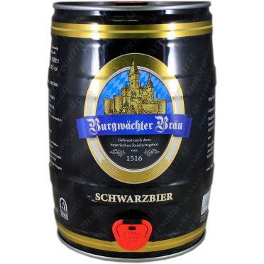 Fût 5L Burgmächter Bräu schwarzbier